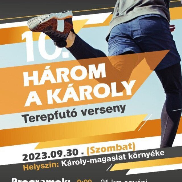 10. Három a Károly terepfutó verseny