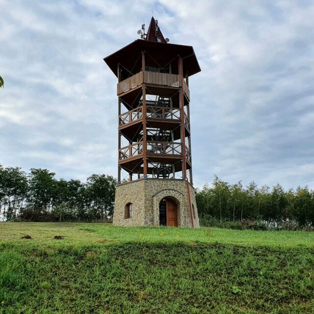 Aussichtsturm in Fertőszentmiklós (Niklau)