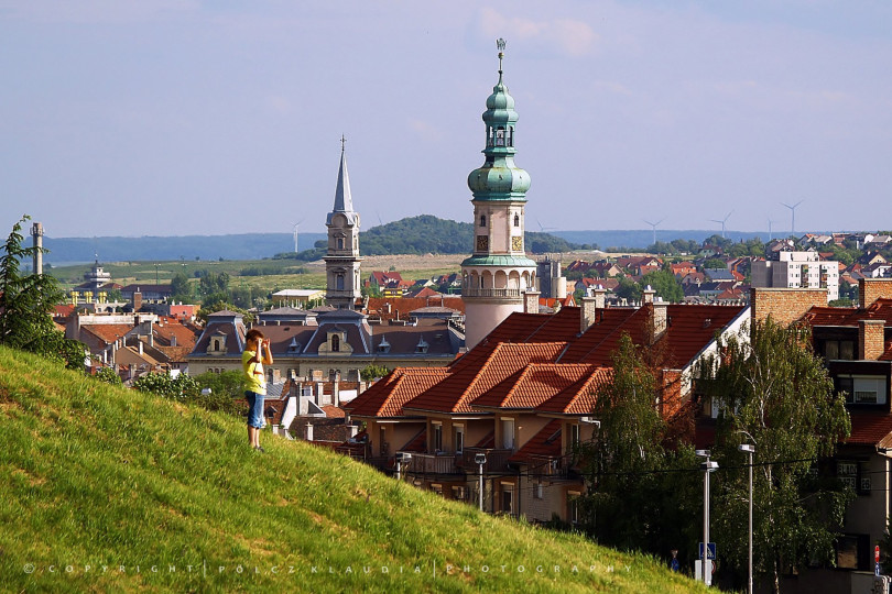 Bécsi Hill with the amphitheatre