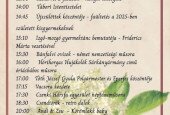 Bodzavirág Fesztivál program