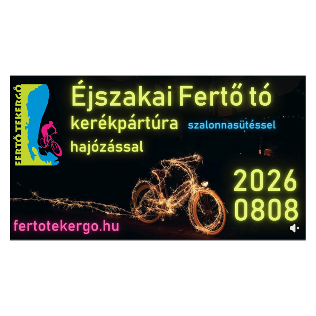 Éjszakai Tekergő kerékpártúra hajózással, szalonnasütéssel
