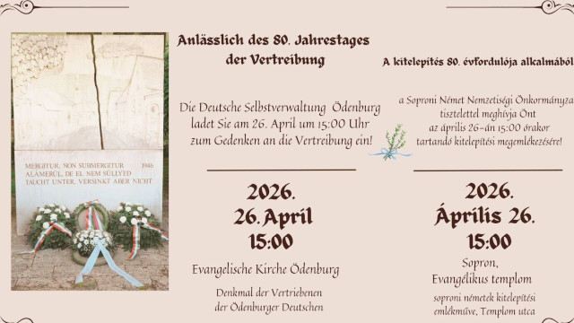 Gedenken an die Vertreibung