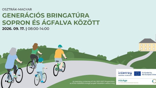 Generationen-Radtour von Sopron nach Ágfalva 
