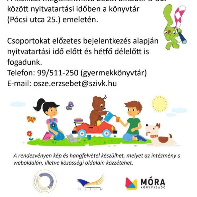Marék Veronika Életműkiállítás a Széchenyi Könyvtárban