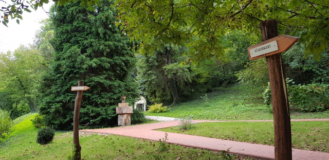 Pfarrgarten in Hidegség