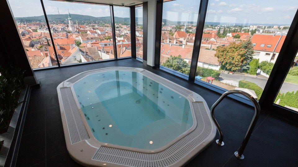 Sky wellness im Hotel Sopron