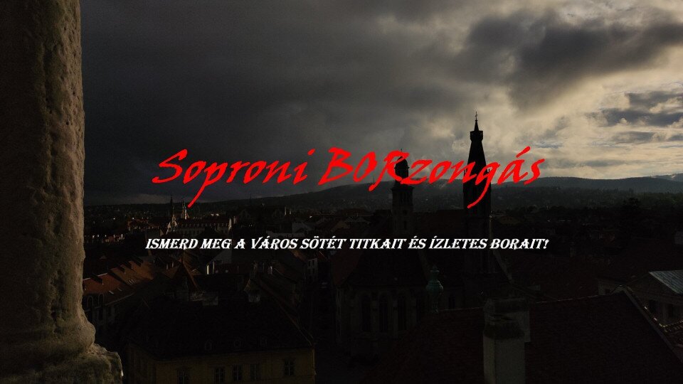 Soproni BORzongás (kosztümös vezetés)