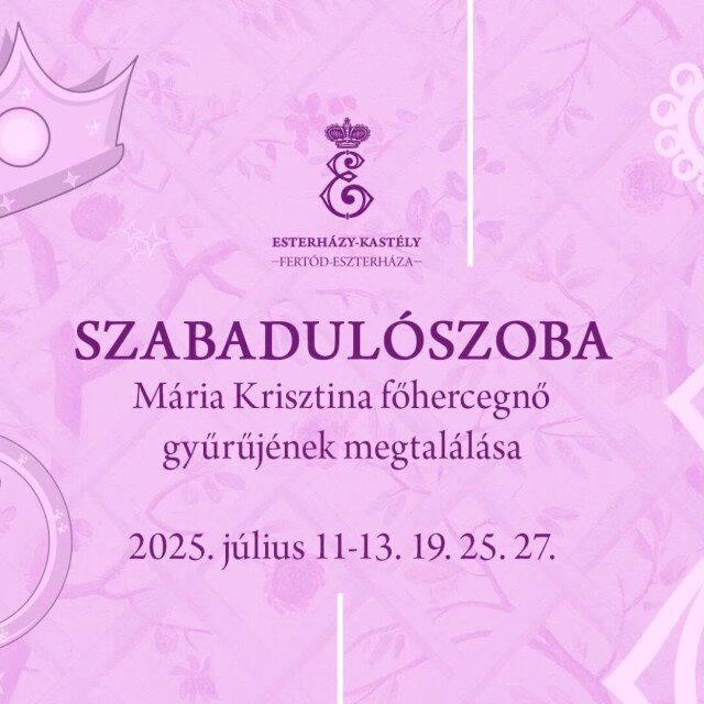 Szabadulószoba a kastélyban - Mária Krisztina főhercegnő gyűrűjének megtalálása