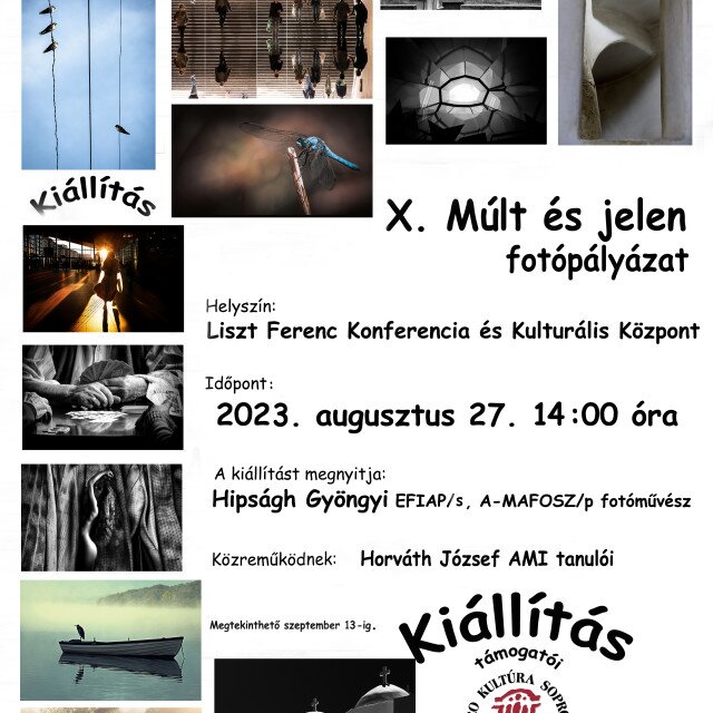 X. Past and present photo competition - Exhibition